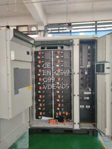 Système d'énergie solaire BESS SCU pour usage commercial et industriel, stockage de batteries lithium-ion 50 kWh, 100 kWh, 200 kWh, 300 kWh - Product Image 4