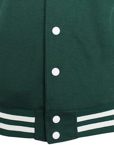 Best Quality Winter Men's Varsity Jacket Customized Colors & Design Stand Collar Hooded Quick Dry Breathable Casual Front Logo - Product Image 6