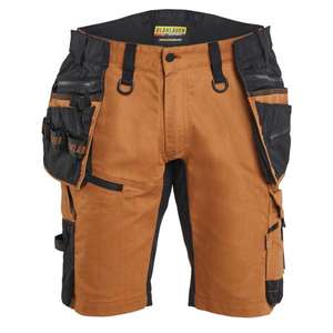BLAKLADER - 197211494099C64 Pantalones cortos Craftsman con estiramiento bidireccional Rust/Black - EAN 7330509951576 PANTALONES DE TRABAJO CORTOS DE TRABAJO - Product Image 1