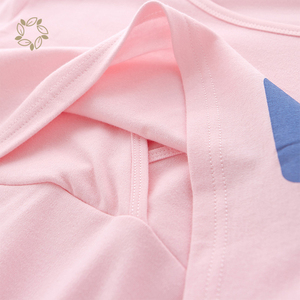 Maglietta organica per l'allattamento al seno alla canapa maglietta a manica corta per l'allattamento camicia per l'alimentazione di abbigliamento <span class=keywords><strong>premaman</strong></span> per l'allattamento <span class=keywords><strong>camicie</strong></span> per la mamma - Product Image 6