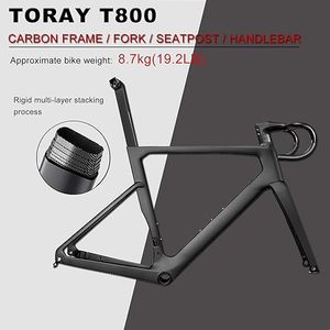 Vélo de Gravel <span class=keywords><strong>R8000</strong></span> 22 vitesses avec cadre en fibre de carbone, roues en alliage 700*28C et freins à disque mécaniques pour adultes, idéal pour la course et le sport - Product Image 2