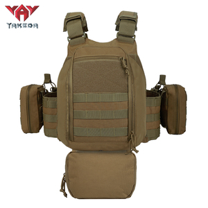 Yakeda 1000D Gilet Tattico Pesante, Colete Tático, Plate Carrier Molle, Gilet Tattici per Difesa Personale, Equipaggiamento Tattico - Product Image 4