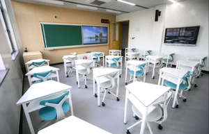 Chaise de formation pivotante en plastique pour étudiants, moderne, certifiée BIFMA, pour l'école et le bureau, réglable en hauteur, pliable - Product Image 6