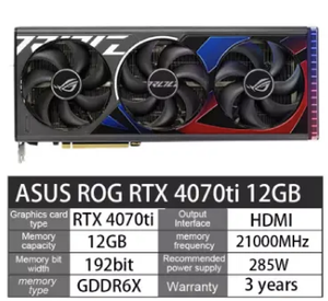 Tarjeta Gráfica para Juegos GPU <span class=keywords><strong>ROG</strong></span> <span class=keywords><strong>Strix</strong></span> RTX 4070Ti 12GB GDDR6X Nueva - Product Image 6