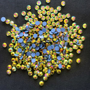 Yantuo all'ingrosso 1440 pezzi SS4-30 Aurum Hotfix Strass con Strass con Strass a caldo in ferro su Strass per indumento scarpe eleganti - Product Image 1