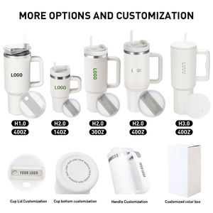 Caneca Térmica de Aventura de 30 oz 40 oz em Aço Inoxidável com Parede Dupla a Vácuo, Copo de Metal para Viagem e Café, Tumbler de 30 oz 40 oz com Alça e Logo Personalizado - Product Image 4