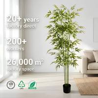 Bambú Artificial al por Mayor, Simulación Realista de Bambú para Decoración de Jardín y Hogar, Planta de Bambú Impermeable para Interiores y Exteriores