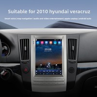 Pour le lecteur multimédia de voiture Android Navihua avec Navigation GPS pour Hyundai Veracruz 2009 écran partagé de placement de tableau de bord