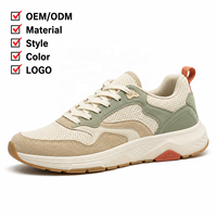 Chaussures de sport personnalisées en gros de haute qualité pour hommes et femmes, style course à pied et marche, idéales pour l'été et le campus