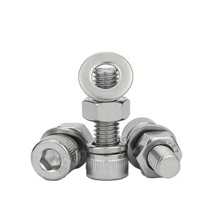 Tornillos de Cabeza Hexagonal con Acabado Liso <span class=keywords><strong>DIN</strong></span> <span class=keywords><strong>912</strong></span>, Kit Completo M6 M8 M10, Todos los Tamaños, Tornillo de Cabeza Hexagonal M10x50mm Gr88, Buen Precio - Product Image 6