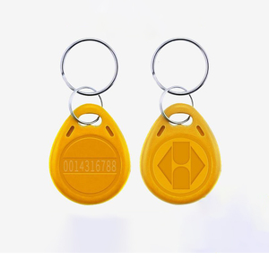 Tùy chỉnh tk4100 EM4200 t5577 lập trình rewritable uid 125Khz 13.56MHz ABS NFC Tag keyfob RFID Key Fob cho acces kiểm soát - Product Image 3