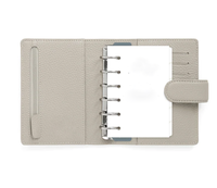 Nouvel Arrivage : Organiseur A6 en Cuir PU Texture Litchi avec Fermeture Éclair, Design à Feuillets Amovibles, pour la Planification Quotidienne des Étudiants et le Budget