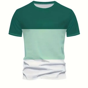 Shorts Sleeve Mens t Shirts <b>Polyester</b> Sublimated Printing Short Sleeve Digital Printing Crew Neck Sports <b>Tshirts</b> for Men - Product Image 4