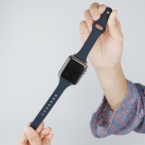 <span class=keywords><strong>Bracelet</strong></span> fin de rechange en <span class=keywords><strong>cuir</strong></span> véritable pour femmes, avec boucle inversée, pour iWatch série SE 6 5 4 3 2 1, pour <span class=keywords><strong>apple</strong></span> <span class=keywords><strong>watch</strong></span> - Product Image 6