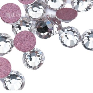 1440 Flat Bottom Glass Diamonds Loose <strong>Rhinestones</strong> Electroplated for Nail Art DIY Nail Accessories Ornaments Drill Attachments - Product Image 4