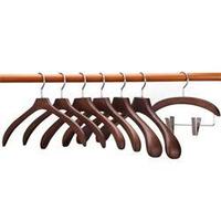 Porte-manteau en bois moderne de luxe personnalisé, écologique, à un seul niveau, à épaules larges, pour salon, manteaux, vestes et costumes, pour armoire