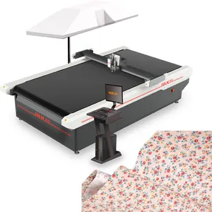 RUK MCC Hot Sale Vibrating Tool fabric material cutting table with High Precision