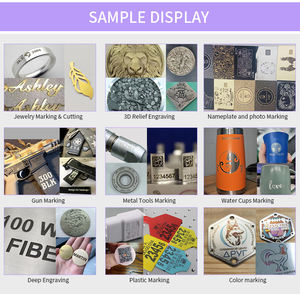 Máquina de marcado láser de fibra UV de bajo costo para todos los metales y no metales compatible con formatos gráficos DXF BMP AI DST - Product Image 5