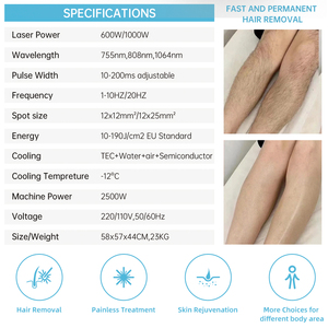 Macchina per Epilazione <span class=keywords><strong>Laser</strong></span> a Diodi 1064nm 3 in 1 per Pelle Scura, Modello 2026 - Product Image 6