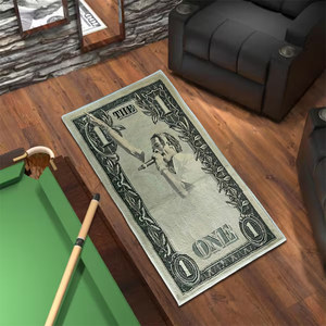 Alfombra <span class=keywords><strong>de</strong></span> interior lavable con estampado <span class=keywords><strong>de</strong></span> Dinero Elegante, cocina y sala <span class=keywords><strong>de</strong></span> estar, logotipo <span class=keywords><strong>de</strong></span> corredor personalizado, juegos <span class=keywords><strong>de</strong></span> alfombrillas resistentes - Product Image 1