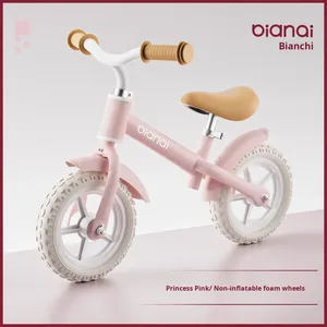 Bicicleta de Equilibrio 3 en 1 para Niños Bianchi, Marco de Metal, para Niños de 1 a 5 Años, Andador para Bebés, Pedales, Bicicleta de Dos Ruedas de Nivel Inicial - Product Image 6