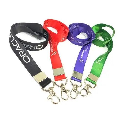 ID 배지 카드 키 체인 Lanyards JDM Lanyards 사용자 정의 목 스트랩 끈