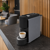 Machine à expresso compacte 1400W ESE Pod avec réservoir d'eau de 0,8L, contrôle automatique et contrôle de la température pour un usage quotidien