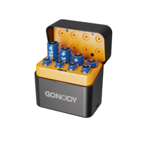 Chargeur intelligent pour piles Li-Ion/NiMH AA et AAA avec indicateur de charge LED, support de charge 1,5 Volt