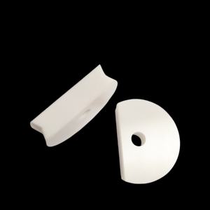 Verschleiß feste Zirkonoxid-Keramikteile mit gebogener Oberfläche Korrosions beständiger Zirkonoxid-Keramik ring mit hoher Zähigkeit - Product Image 2