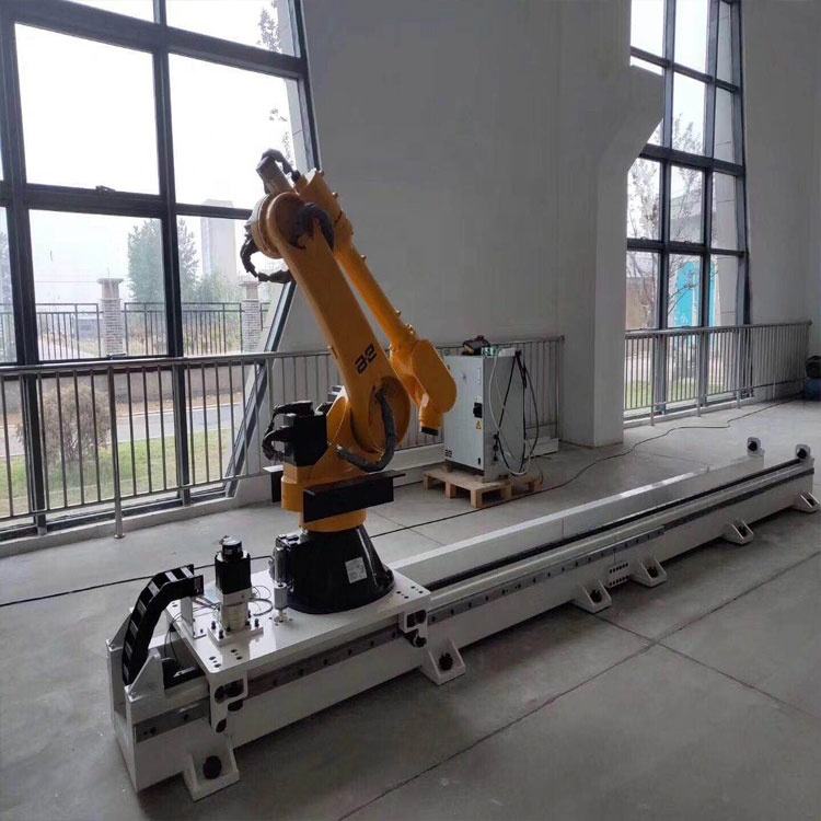 Power Rails Robotic Robot Rail for ABB KUKA FANUC YASKAWA 6 Axis Arm - Durable & Versatile