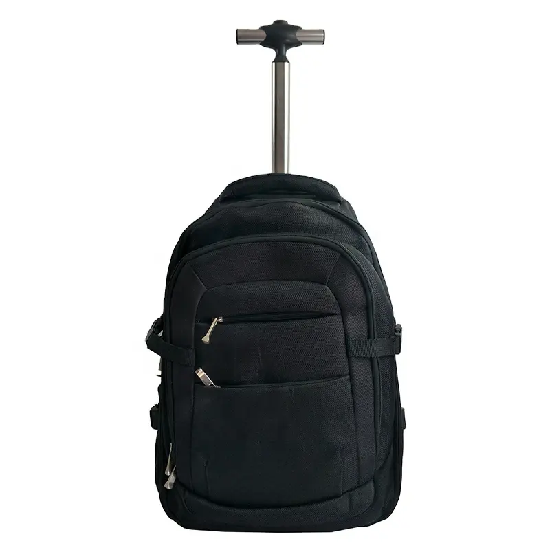 กระเป๋าเป้สะพายหลังแบบล้อลากกระเป๋าเป้ใส่แล็ปท็อปความจุเยอะสำหรับเด็กกระเป๋าสัมภาระไปโรงเรียน