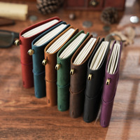 Carnet de voyage en cuir de vachette véritable, édition extérieure, style américain, carnet de notes, journal en cuir, fait main, vintage, référence N030
