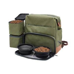 Lüks 3-in-1 ayarlanabilir Pet seyahat sırt çantası taşınabilir katı Oxford ve naylon malzeme fermuar kapatma ile köpekler için gerekli - Product Image 1