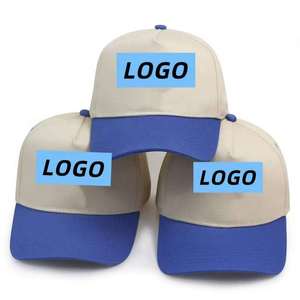 Casquettes de baseball haut de gamme en coton respirant et imperméable, style hip-hop sportif, personnalisables, 5 panneaux, bicolores, motif Argyle, vente en gros - Product Image 2