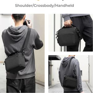 <span class=keywords><strong>Sac</strong></span> à bandoulière pour appareil photo reflex numérique, <span class=keywords><strong>sac</strong></span> de transport pour petit trépied de <span class=keywords><strong>photographe</strong></span> portable personnalisé, fabriqué dans une usine BSCI, fermeture éclair, rembourrage anti-choc - Product Image 5