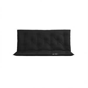 ชุดเบาะรองนั่งกลางแจ้งผ้าอ็อกซ์ฟอร์ดสีดำ D0100HH7QQ2 ใยโพลีเอสเตอร์ 100% แบบเย็บติดกัน รูปทรงสี่เหลี่ยมผืนผ้า ใช้ได้ทุกฤดู - Product Image 1