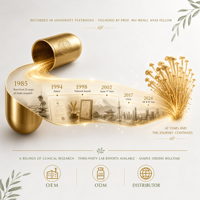 Extrait de Champignon Doré Puissant, Complément Liquide Concentré Premium, Boisson Bien-être Naturelle, Support OEM ODM Marque Privée