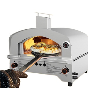 <span class=keywords><strong>Four</strong></span> à <span class=keywords><strong>pizza</strong></span> au gaz portable professionnel en acier inoxydable pour l'intérieur et l'extérieur - Product Image 1