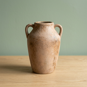 Rustic Nordic <b>Ceramic</b> Tabletop Flower <b>Vase</b> Handmade Double Handle Porcelain for Home Wedding Decor 4-8in Width 8-16in Height - Product Image 2