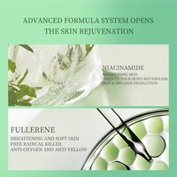 Sérum Visage Végan Anti-rides et Anti-âge au Polypeptide de Raisin de Mer et Niacinamide, Atténue les Ridules, Raffermissant et Éclaircissant