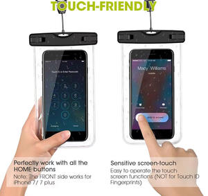 <span class=keywords><strong>Funda</strong></span> de teléfono transparente impermeable, <span class=keywords><strong>para</strong></span> correr y nadar bajo el <span class=keywords><strong>agua</strong></span>, <span class=keywords><strong>para</strong></span> verano - Product Image 5