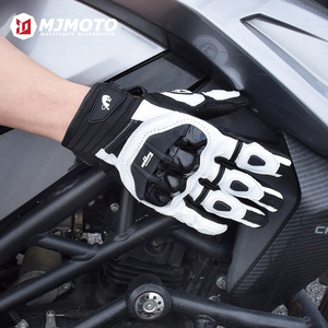 Gants de course de <span class=keywords><strong>moto</strong></span> en <span class=keywords><strong>cuir</strong></span> coupe-vent écran tactile équitation <span class=keywords><strong>Moto</strong></span> <span class=keywords><strong>Moto</strong></span> Motocross gants AFS-6 - Product Image 5