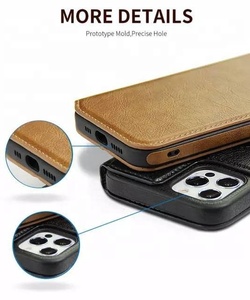 <span class=keywords><strong>Custodia</strong></span> posteriore per cellulare LeYi logo hole PU Flip portafoglio magnetico <span class=keywords><strong>custodia</strong></span> in pelle para celular per iphone <span class=keywords><strong>apple</strong></span> <span class=keywords><strong>11</strong></span> 12 13 <span class=keywords><strong>pro</strong></span> max custodie - Product Image 3