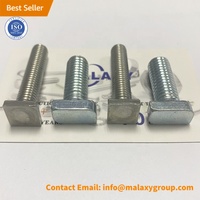 MALAXY baut Yt7B-Bs dan Set kepala persegi baut sepeda motor leher bulat datar
