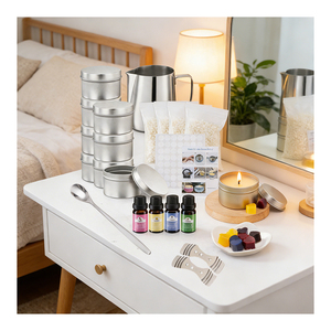 Frascos Decorativos para Velas al por Mayor, Contenedores de Lujo con Tapas para Programas de Venta Minorista de Marca de Cera de Soja Personalizada - Product Image 6