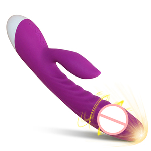 Hochwertiger Klitoris-G-Punkt-Stimulator mit Stoßfunktion, Rabbit-Vibrator für Erwachsene, Sexspielzeug für Frauen - Product Image 1