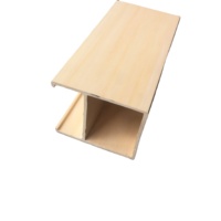 Revestimiento de Techo Suspendido en Forma de U, Resistente al Fuego, con Aspecto de Madera, Rejilla de Techo WPC para Oficina, Hotel y Hogar, 3D