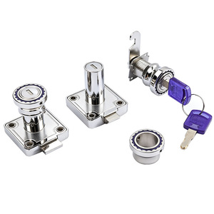 Cerradura de cajón Jin Aoding con manija, cerradura oculta de aleación de zinc para puerta de madera, uso doméstico y de oficina - Product Image 2