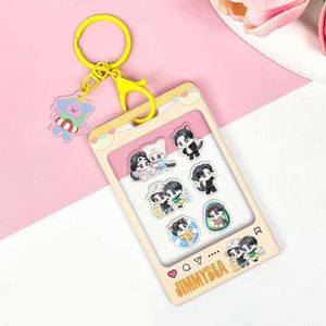 <b>Customized</b> Strars Character Keyring Acrylic High Quality <b>Keychain</b> with Pendant Favorite Star Idol Keyholders - Product Image 5