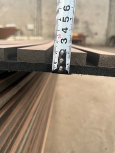 Cong rãnh MDF sóng tường Bảng điều khiển trang trí vòng/linh hoạt sáo MDF 3D Hội Đồng Quản trị gỗ Veneer sóng Hội Đồng Quản trị MDF - Product Image 3